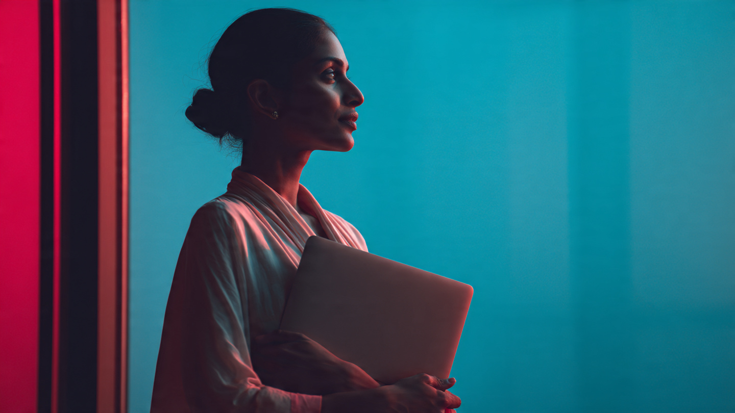 Karnataka Menstrual Leave Policy 2025 – Indian woman employee in office representing paid menstrual leave